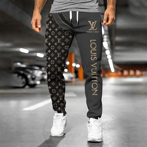 louis vuitton supreme sweatpants|louis vuitton jogging pants.